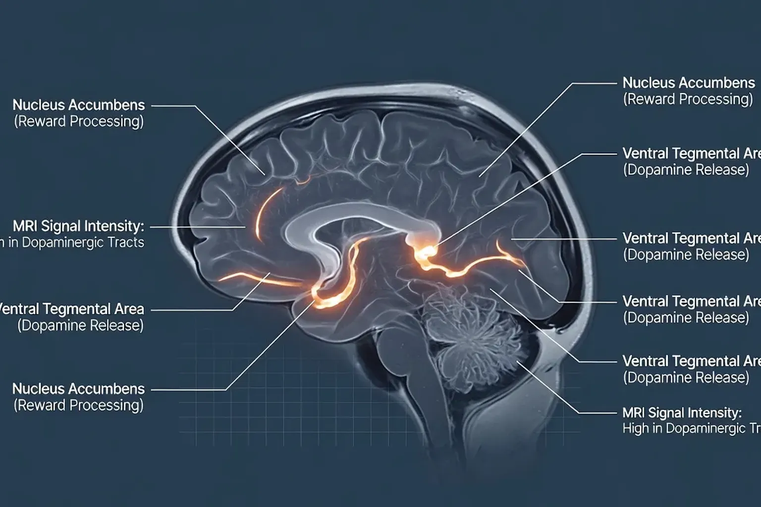 IRMf cerveau — neurochimie de l'amour passionnel, dopamine