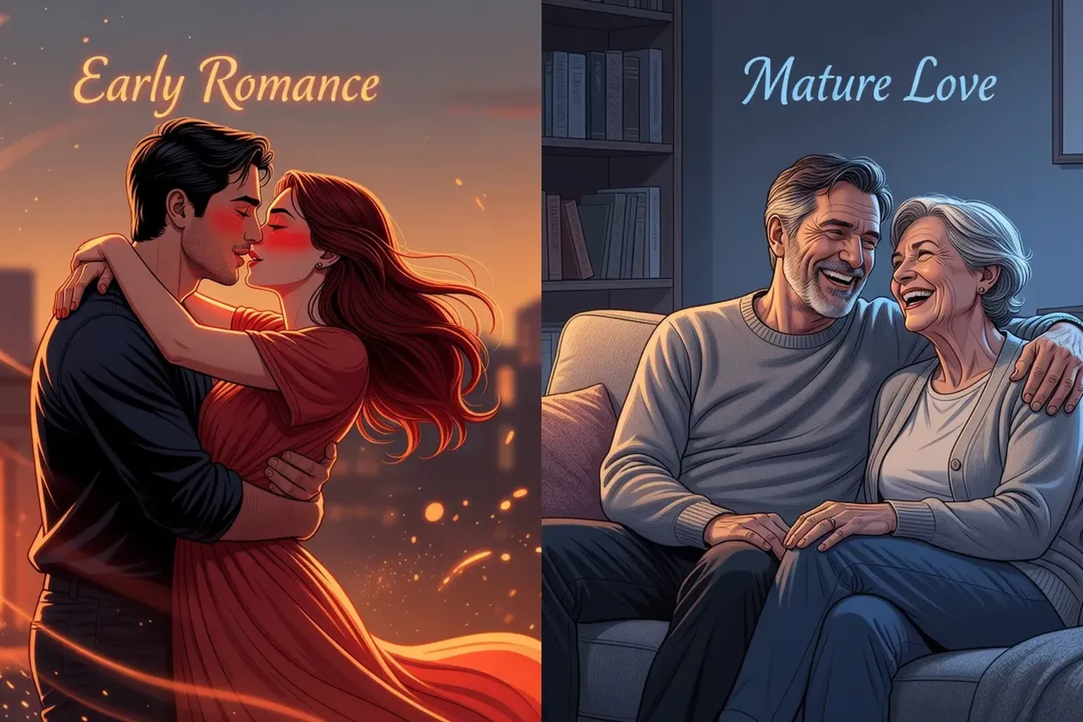 Amour compagnon et amour passionnel : la science derrière l'évolution du sentiment amoureux
