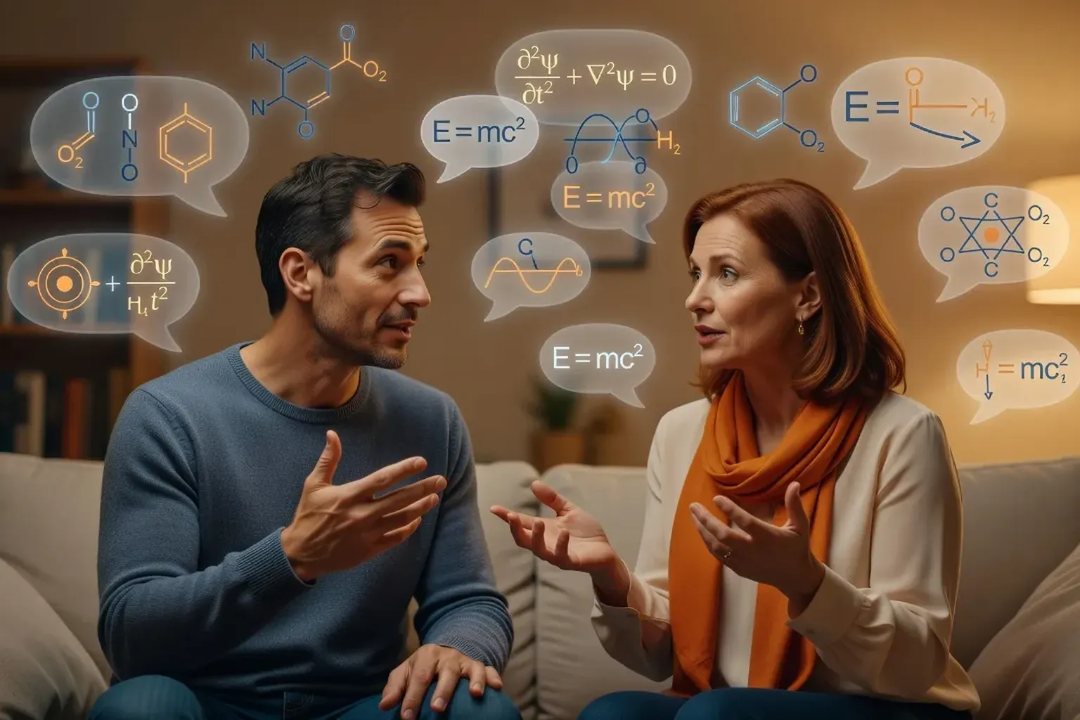 Couple en conversation ouverte — communication dans le couple selon Gottman